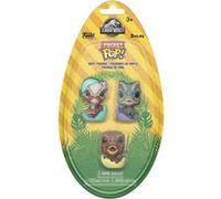 Figurine Pocket Pop Egg | Jurassic Park | 3pk Dinos