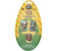 Figurine Pocket Pop Egg - Jurassic Park - 3pk Dinos