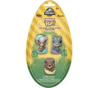 Funko Pocket Pop! Egg: Jurassic Park - Dinos - 3 Pack - Dilophosaurus - Stygimoloch - Velociraptor