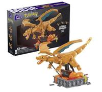 Figurine Pokémon à construire - MEGA - Dracaufeu en Mouvement - 1639 micro briques - Figurine articulée
