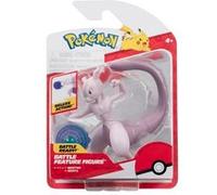 Pokémon PKW3370 Figurine de Battle Feature - Mewtu - Figurines articulées Officielles - 11,5 cm