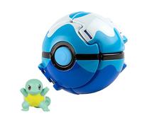Figurine pokemon carapuce pokeball à ouverture automatique