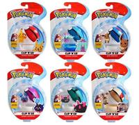 Pokémon Poké Ball Clip 'n' Go - mélange 6 motifs