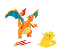 Figurine Pokémon Dracaufeu Son Et Lumière Multicolore - Dracaufeu + Pika TU