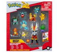 Figurine Pokémon - JAZWARES - Cinderace - 10 figurines - 5-11 cm - Multicolore