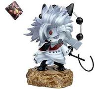 Figurine Pokemon Pikachu Cosplay modèle 10cm avec tapis de souris Naruto - (Uchiha Madara ) G