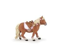 Figurine Poney Shetland avec selle Papo