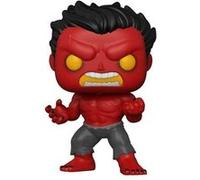 Funko - Figurine Pop Marvel N°854 Red Hulk - Vinyle - Variante Chase Éd. spéciale (55084)