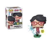 Funko – Figurine Pop Boruto N°1358 Sarada avec Sharingan – Édition exclusive Brille dans le noir