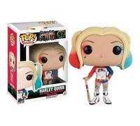 Figurine Pop! DC Comics - Suicide Squad : Harley Quinn - 10 cm - Rouge, bleu et beige