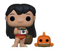Funko Figurine Pop Disney Lilo & Stitch – Lilo avec Pudge – Figurine en vinyle n°1047