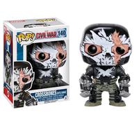 Figurine Pop Funko Marvel Civil War Cross Bones Masque Fissuré 3,75" Vinyle