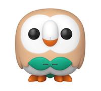 Funko Figurine POP! Rowlet (Brindibou) – 9 cm Beige – Collection officielle Pokémon
