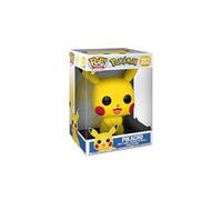 Funko Pop! Games: Pokemon - 10 Inch Pikachu - Figurine en Vinyle à Collectionner - Idée de Cadeau - Produits Officiels - Jouets pour les Enfants et Adultes - Video Games Fans
