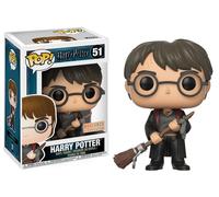 Figurine POP! Harry Potter - Harry Potter avec Eclair de feu - N° 51 FUNKO