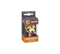 Figurine Pop Keychain porte-clé Aggretsuko avec Guitar