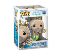 Figurine Disney Little Mermaid Live Action - King Triton Pop 10cm