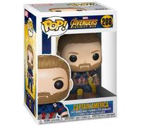 Funko Marvel: Marvel Avengers Infinity War - Captain America - Figurine en Vinyle à Collectionner - Idée de Cadeau - Produits Officiels - Jouets pour les Enfants et Adultes - Movies Fans