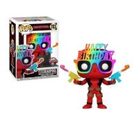Figurine Pop! Marvel : Deadpool Birthday Glasses - Tete oscillante 783