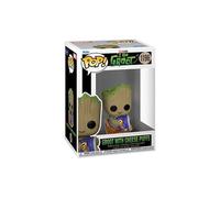 Funko Pop! Marvel: Guardians of The Galaxy - Groot - 1/6 Odds for Rare Chase Varianteese Puffs - Groot Shorts - Figurine en Vinyle à Collectionner - Idée de Cadeau - Produits Officiels - TV Fans