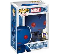 Figurine Pop - Marvel - Iron Man Blue Stealth - Funko Pop N°4