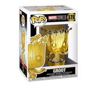 Figurine Pop - Marvel Les Gardiens De La Galaxie - Groot Gold - Funko Pop