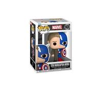 Figurine Pop Marvel Split Captain America Steve Rogers