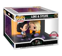 Figurine POP Moment Marvel Loki - Loki et Sylvie Exclusivité Funko