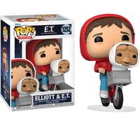 Figurine POP Movies ET et Eliott a velo n1252
