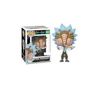 Figurine POP Rick & Morty Alien Facehugger Rick Exclusive noir G