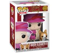 Figurine Pop - Royal Family - Queen Elisabeth Ii Tenue Rose - Funko Pop 21947