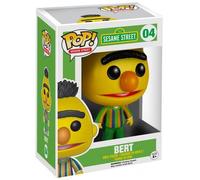 Figurine Pop - Sesame Street - Bert Flocked - Funko Pop