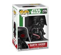 Funko - Figurine en vinyle Pop! Bobble Star Wars Holiday Darth Vader (Dark Vador) - Officiel