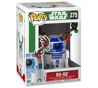 Funko Pop! Bobble: Star Wars: Holiday R2-D2 with Antlers - Figurine en Vinyle à Collectionner - Idée de Cadeau - Produits Officiels - Jouets pour Les Enfants et Adultes - Movies Fans