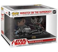Figurine Pop - Star Wars The Last Jedi - Movie Moments Rematch On The Supremacy Finn Vs Captain Phasma - Funko Pop