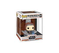 Figurine Funko Pop! Dlx - Star Wars Le Mandalorien - S9 Bo Katan W/throne