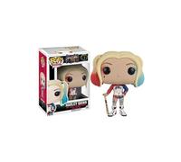 Figurine Pop! DC Comics - Suicide Squad : Harley Quinn - 10 cm - Rouge, bleu et beige
