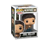 Figurine Pop! Vinyl Funko 1845 Joel Miller 10 cm The Last of Us, boîte fenêtre brun/bleu