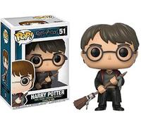 Harry Potter Figurine Pop! Movies Vinyl Harry With Firebolt & Feather 9 Cm