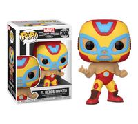 Figurine Pop Vinyl Funko Iron Man 3,75" Luchadores Marvel Le Héros Lucha Libre