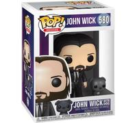 Funko Pop! Movies: John Wick - John in Black Suit w/Dog