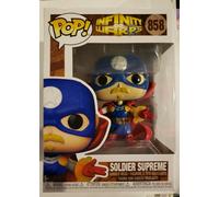 Figurine Pop Vinyle Soldier Supreme De Marvel Infinity Warps #858 Funko