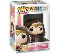 Funko Pop! Heroes: WW 1984- Wonder Woman with Lasso - Metallic - Wonder Woman 1984 - Figurine en Vinyle à Collectionner - Idée de Cadeau - Produits Officiels - Jouets pour Les Enfants et Adultes
