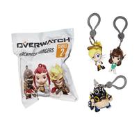 Figurine porte-clés Blizzard Entertainment Overwatch Cute But Deadly - Série 2 Multicolore 3x4x6,5 cm