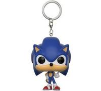 Funko Pocket Pop! Keychain: Sonic The Hedgehog: Sonic The Hedgehog with Ring - Mini-Figurine en Vinyle à Collectionner Porte-clés Fantaisie - Cadeau de Noël - Idée de Cadeau - Produits Officiels