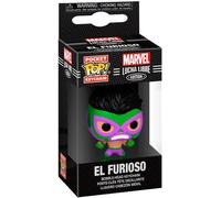 Figurine porte-clés Funko POP Marvel Lucha Libre Hulk