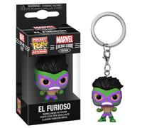 Figurine porte-clés - MARVEL - Lucha Libre Hulk - 4cm - Vinyle - Mixte - Officielle