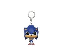 Funko Pocket Pop! Keychain: Sonic The Hedgehog: Sonic The Hedgehog with Ring - Mini-Figurine en Vinyle à Collectionner Porte-clés Fantaisie - Cadeau de Noël - Idée de Cadeau - Produits Officiels