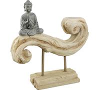 Figurine/porte-photophore Bouddha Gilde Poly