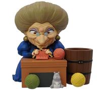 Figurine pot à crayon Le Voyage de Chihiro Yubaba tricote